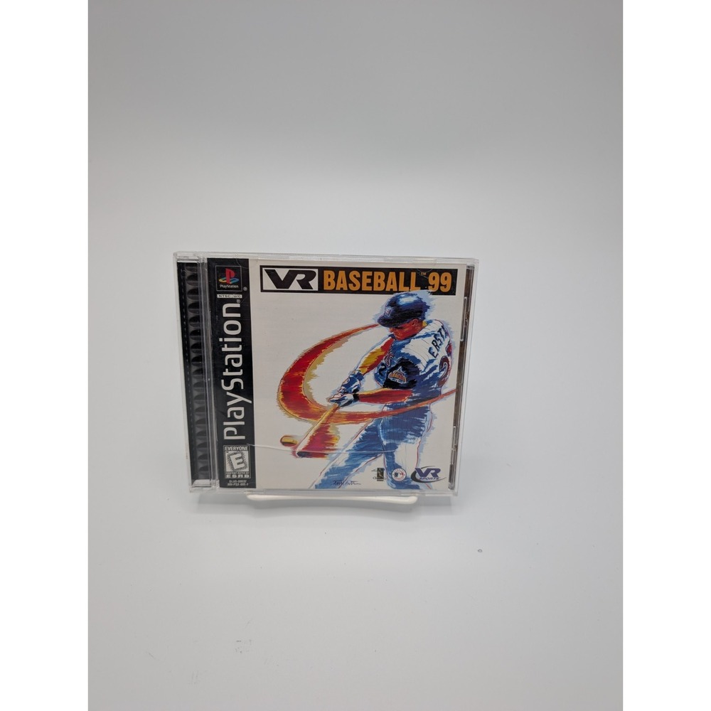 VR Baseball 99 PlayStation 1 PS1 CIB Complete - Picture 1 of 5